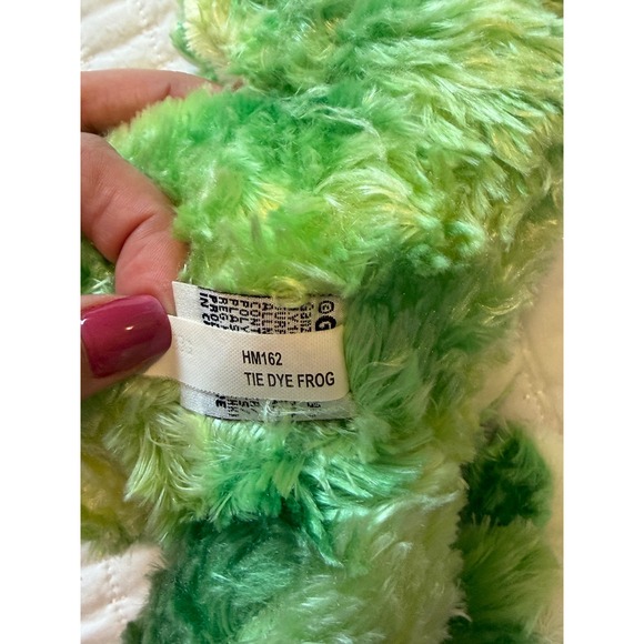 GANZ Webkinz HM162 Tie Dye Frog Plush NO CODE - Picture 7 of 7